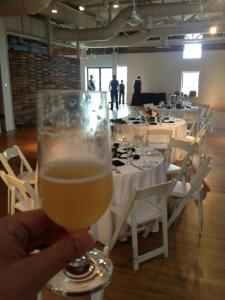 Berlinerweiss at a wedding